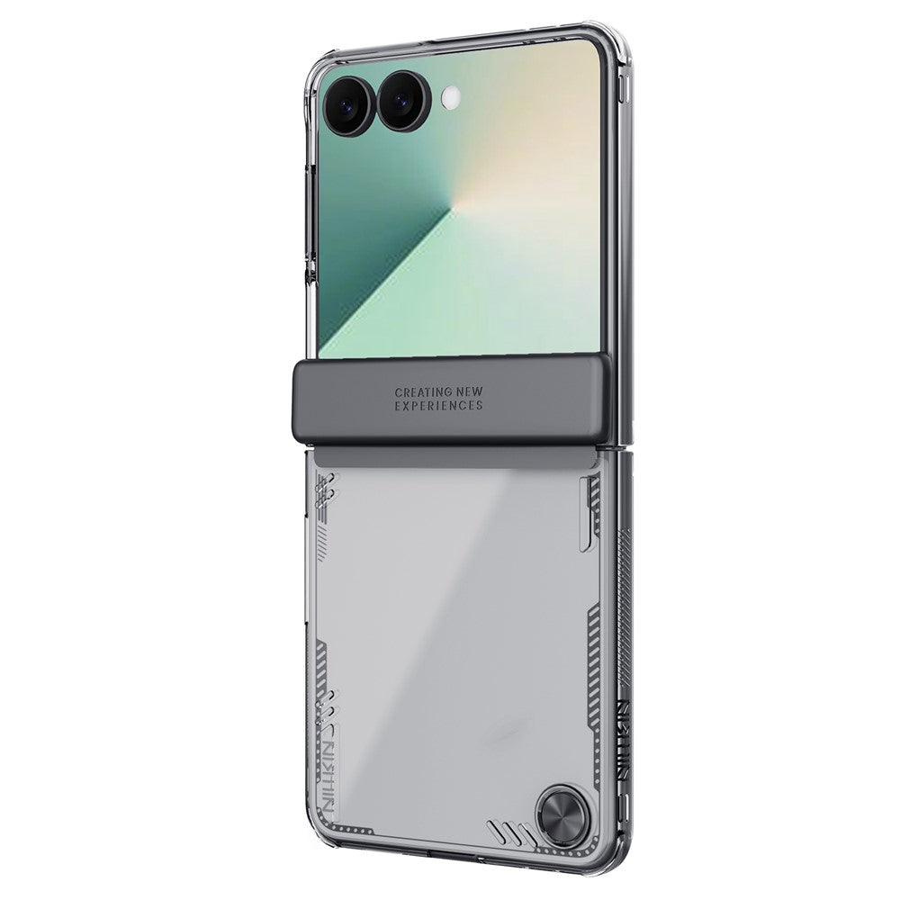 Deksel for Samsung Galaxy Z Flip7 F766, Nillkin, Iceblade, Svart