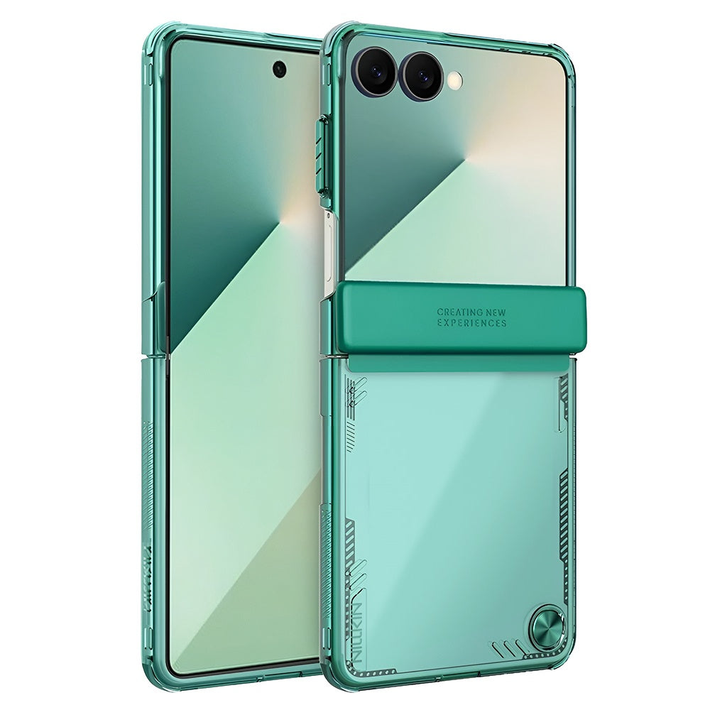 Deksel til Samsung Galaxy Z Flip7 F766, Nillkin, Iceblade, Grønn