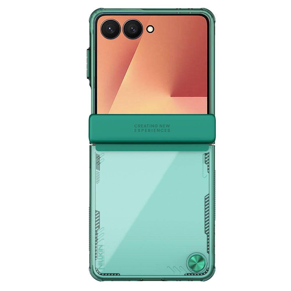 Deksel til Samsung Galaxy Z Flip7 F766, Nillkin, Iceblade, Grønn