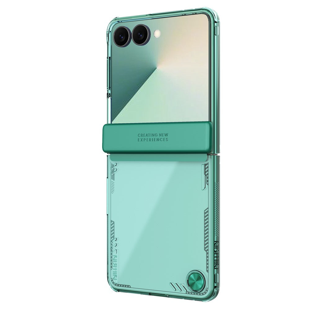 Deksel til Samsung Galaxy Z Flip7 F766, Nillkin, Iceblade, Grønn