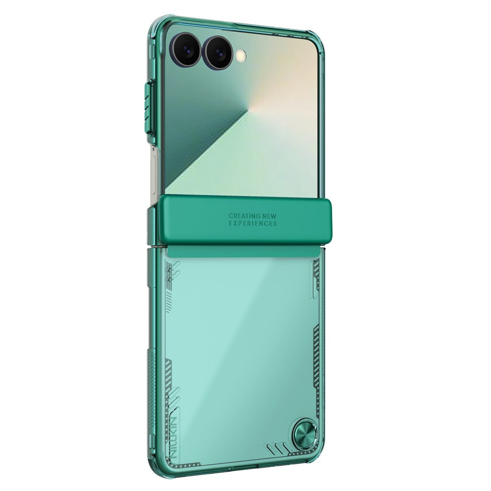 Deksel til Samsung Galaxy Z Flip7 F766, Nillkin, Iceblade, Grønn