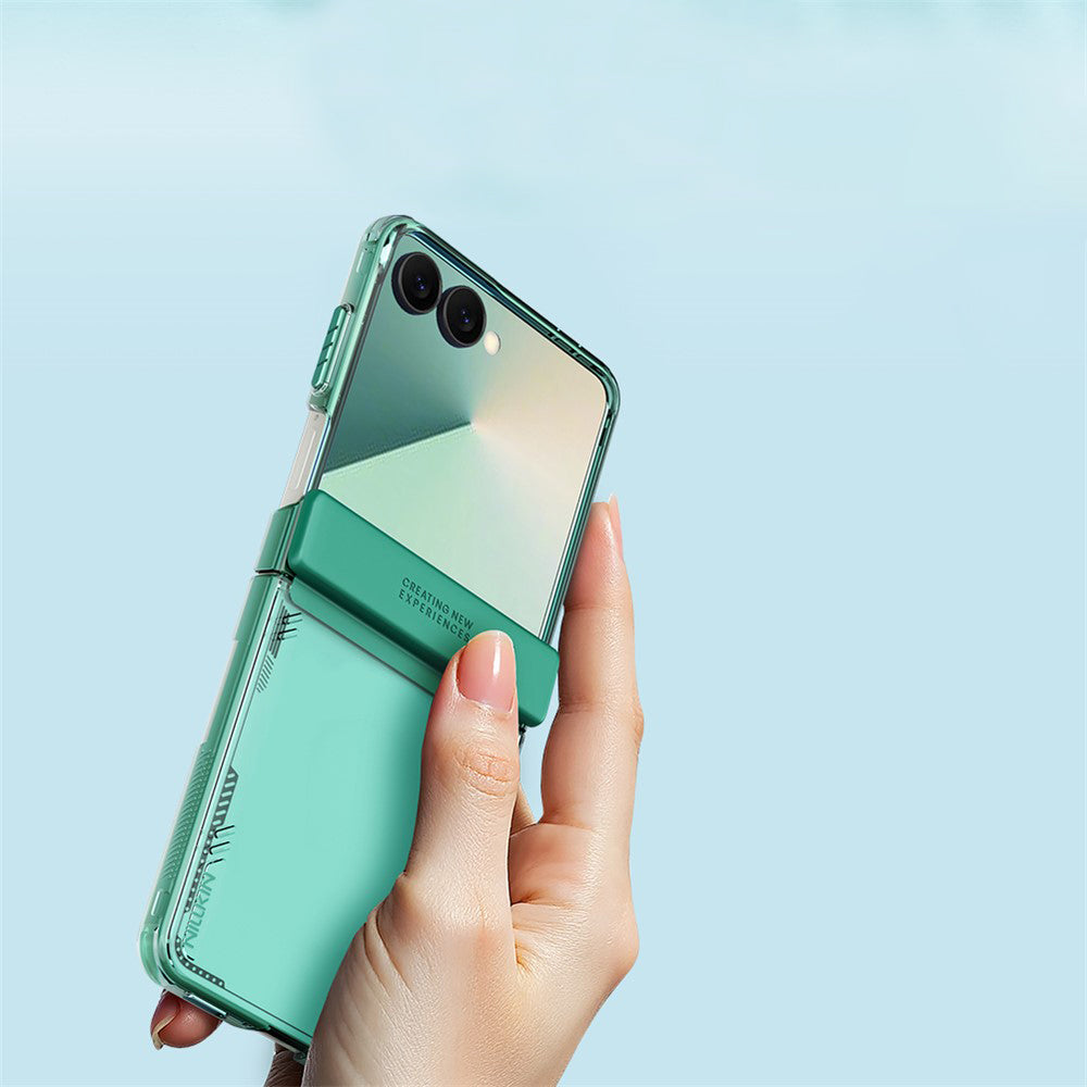 Deksel til Samsung Galaxy Z Flip7 F766, Nillkin, Iceblade, Grønn