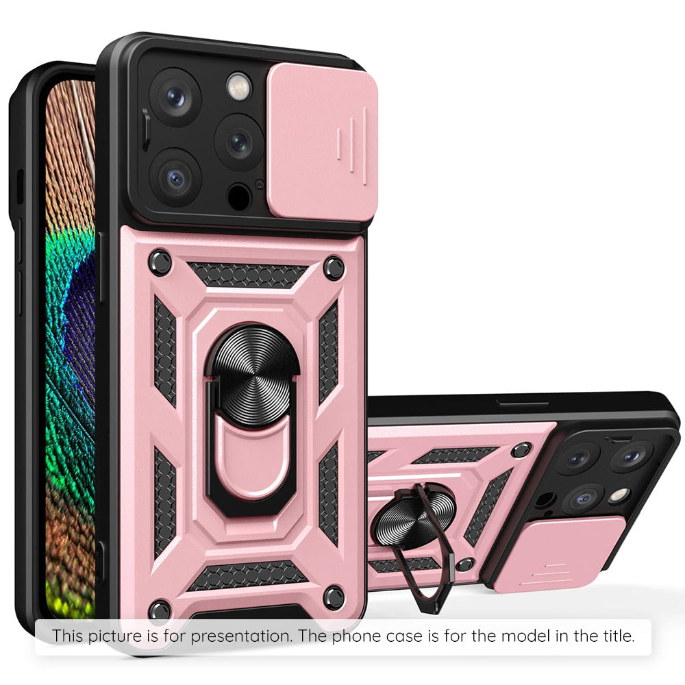 Deksel til Samsung Galaxy Z Flip8 F776, Techsuit, CamShield, Rosa Gull