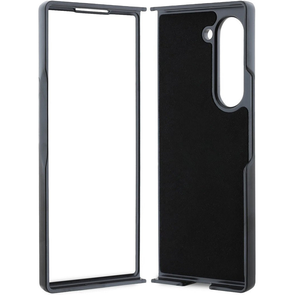 Deksel for Samsung Galaxy Z Fold6 F956, Guess, 4G Metal Logo, Brun