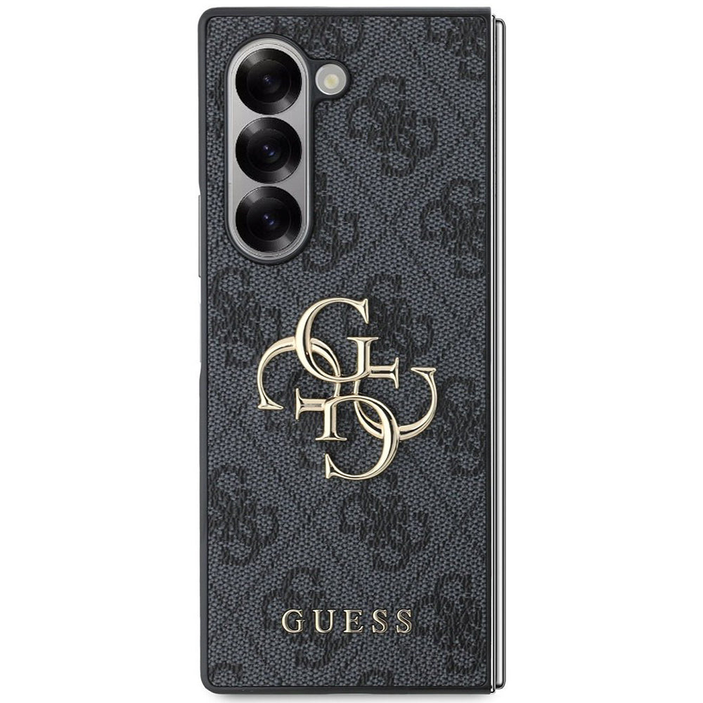 Deksel for Samsung Galaxy Z Fold6 F956, Guess, 4G Metal Logo, Svart