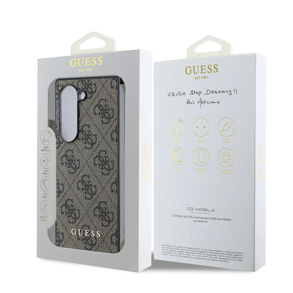 Deksel for Samsung Galaxy Z Fold6 F956, Guess, 4G, Svart