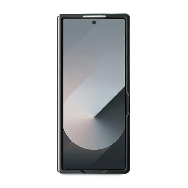 Deksel for Samsung Galaxy Z Fold6 F956, Karl Lagerfeld, Saffiano Karl & Choupette Metal, Svart