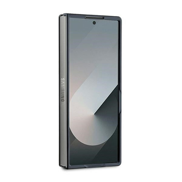 Deksel for Samsung Galaxy Z Fold6 F956, Karl Lagerfeld, Saffiano Karl & Choupette Metal, Svart