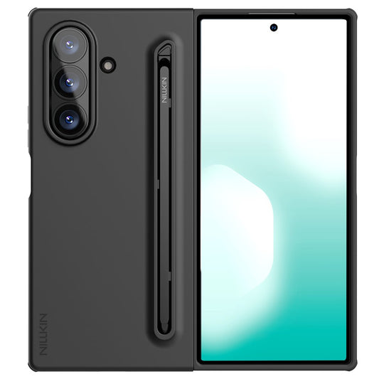 Deksel for Samsung Galaxy Z Fold7 F966, Nillkin, Flex Pure med S-Pen-holder, svart