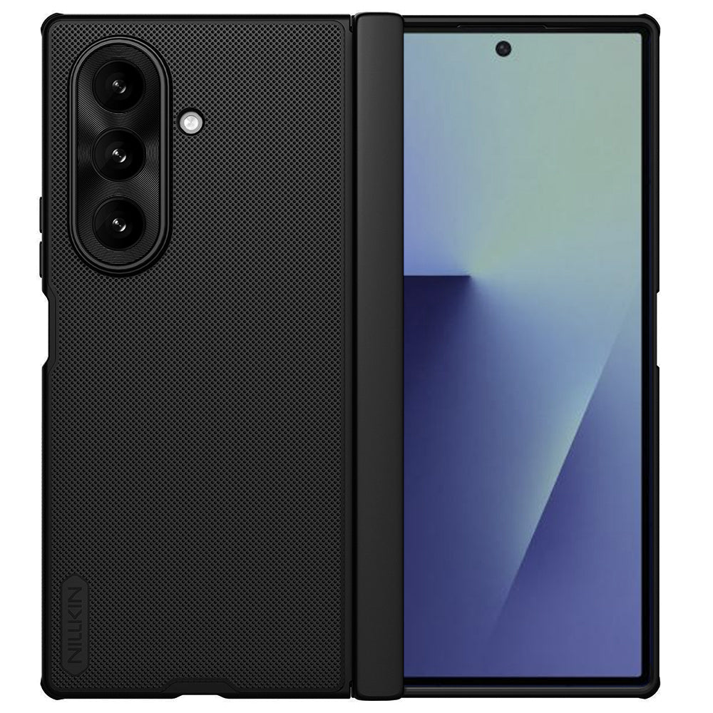 Deksel til Samsung Galaxy Z Fold7 F966, Nillkin, Super Frosted Shield, Svart