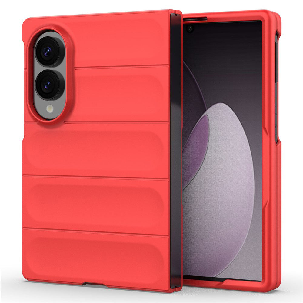 Deksel for Samsung Galaxy Z Fold8 F971, Techsuit, Magic Shield, Rød
