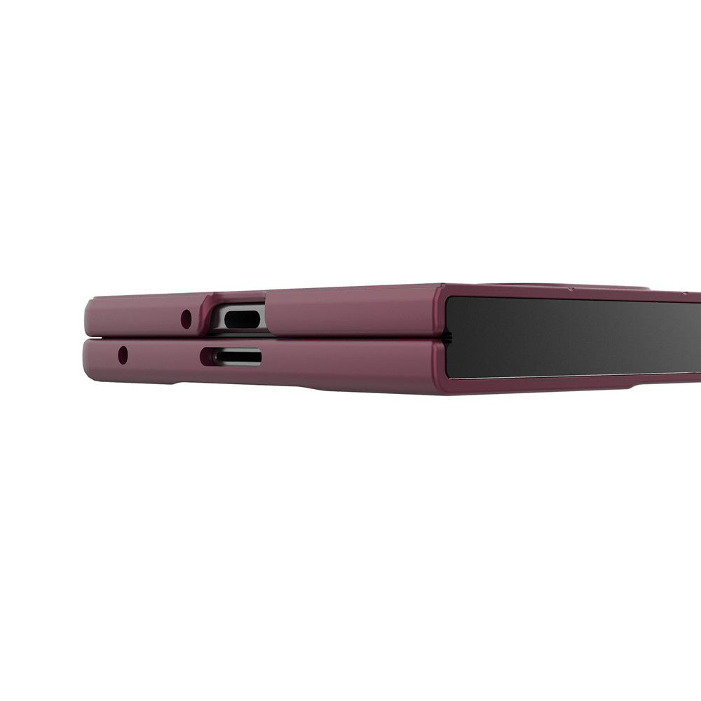 Deksel for Samsung Galaxy Z Fold8 F971, Techsuit, Magic Shield, Burgunder