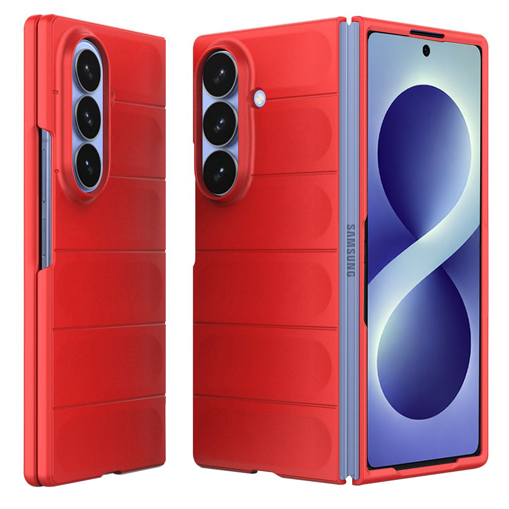 Deksel til Samsung Galaxy Z Fold8 Ultra F976, Techsuit, Magic Shield, Rød