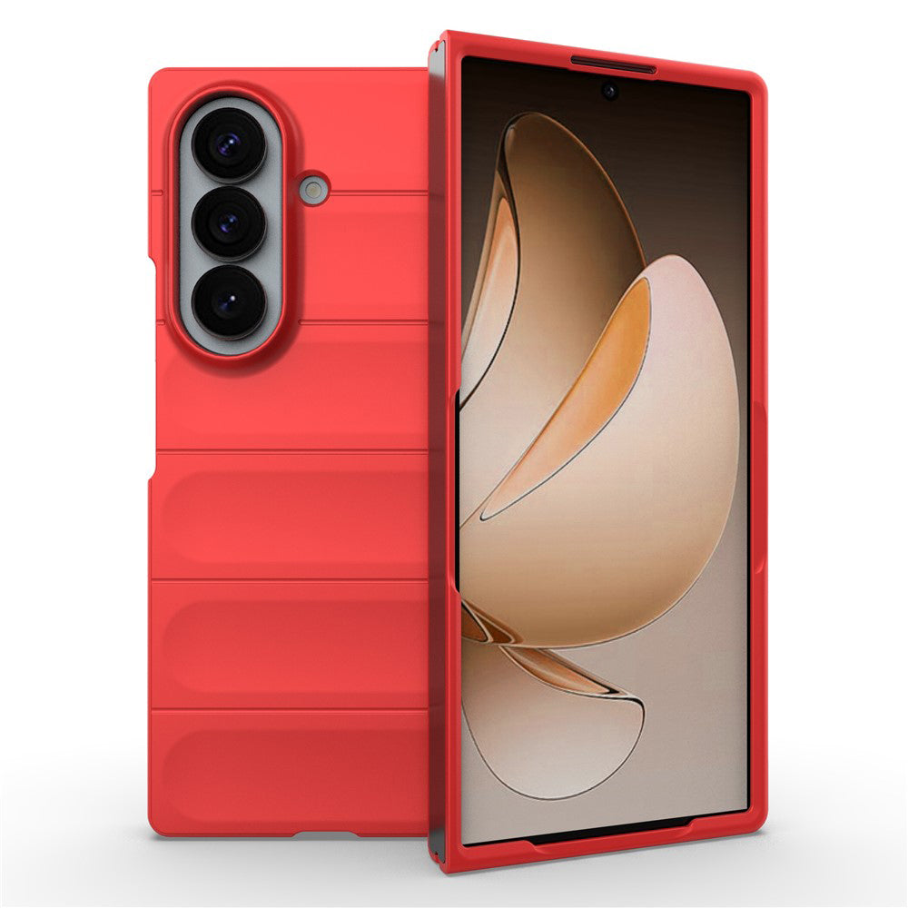 Deksel til Samsung Galaxy Z Fold8 Ultra F976, Techsuit, Magic Shield, Rød