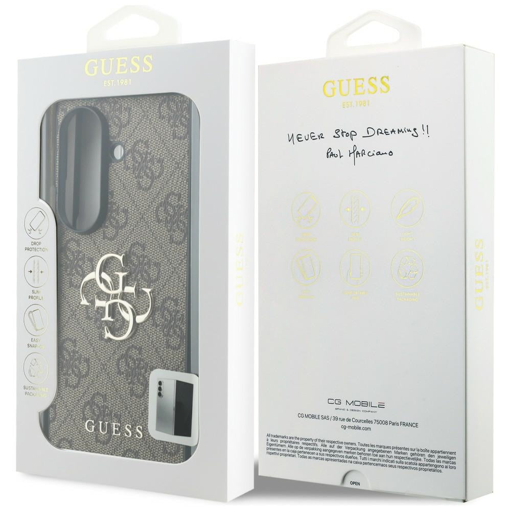 Deksel til Samsung Galaxy Z Fold8 Ultra F976, Guess, 4G Big Logo, Brun