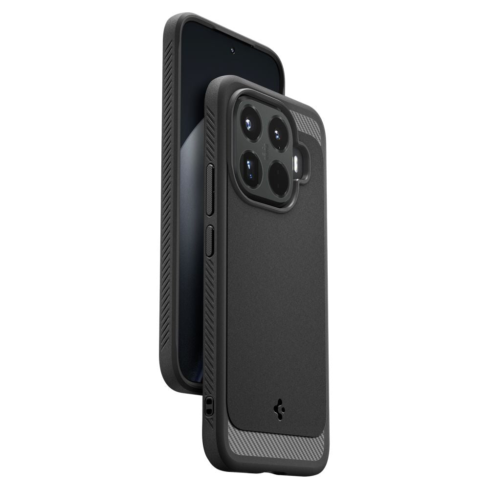 Deksel for Xiaomi 15T Pro, Spigen, Rugged Armor, Svart ACS11152