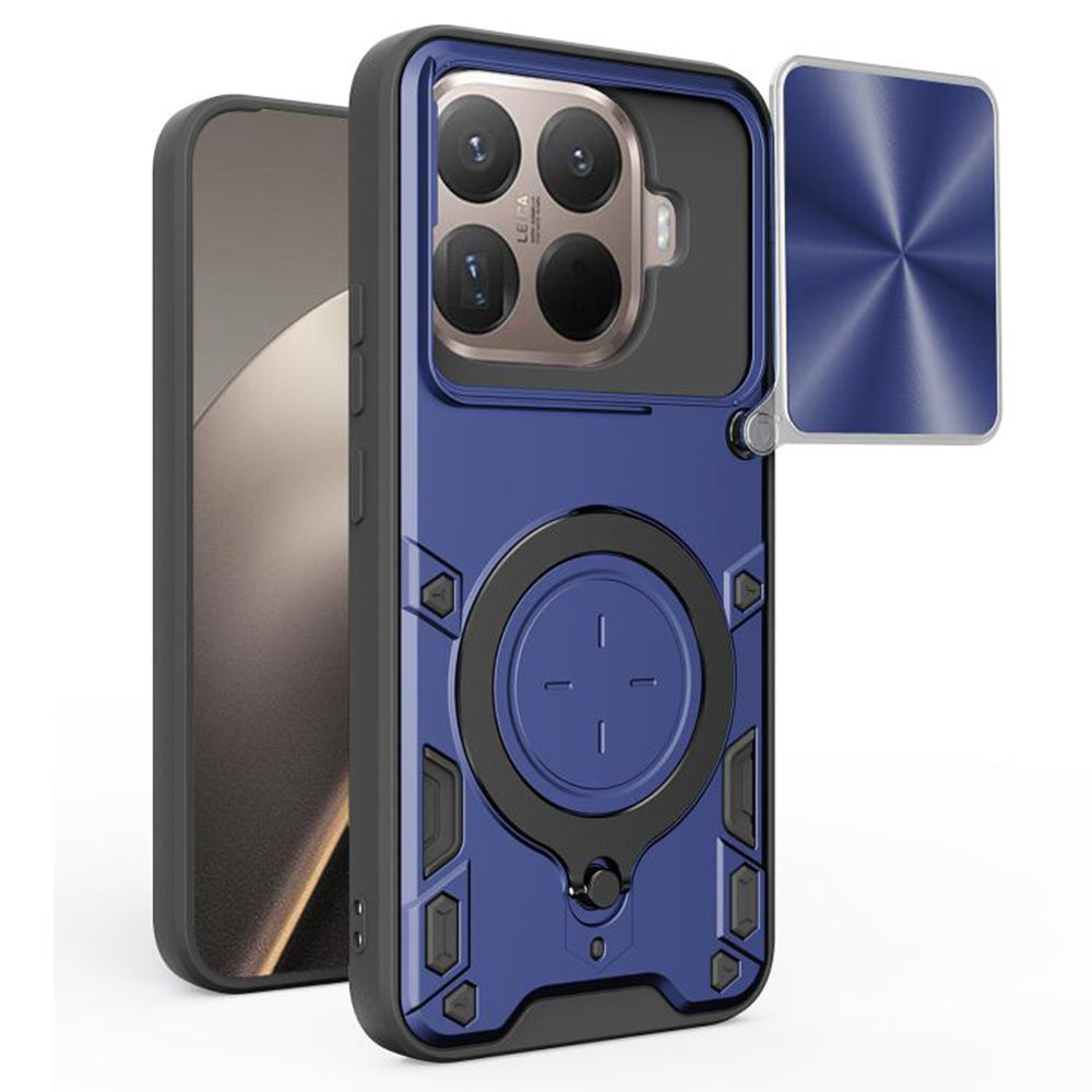 Deksel for Xiaomi 15T Pro, Techsuit, CamGuard Pro, Blå