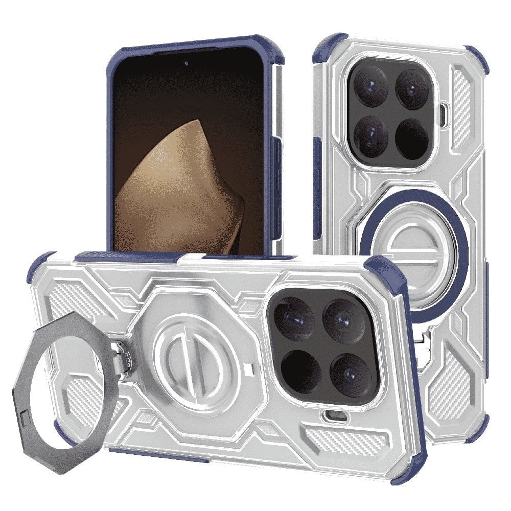 Deksel for Xiaomi 15T Pro, Techsuit, Carbon Shield Pro, Blå
