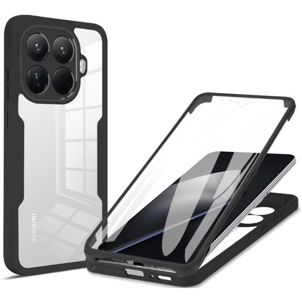 Deksel for Xiaomi 15T Pro, Techsuit, ColorVerse 360, Svart