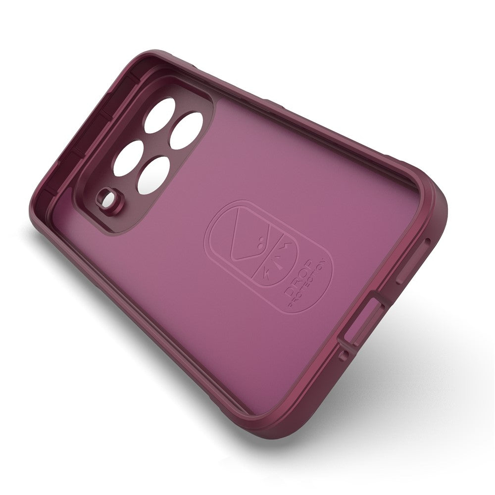 Deksel for Xiaomi 15T Pro, Techsuit, Magic Shield, Kirsebærrød