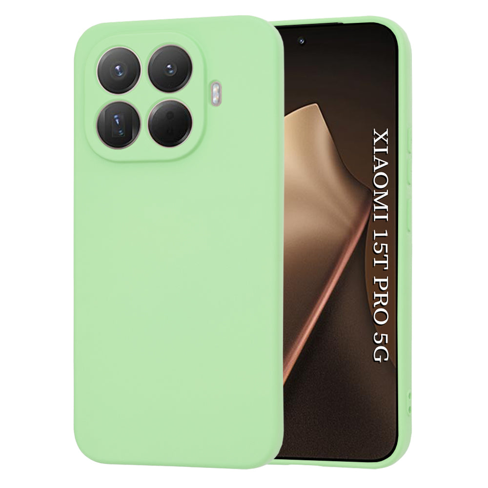 Deksel for Xiaomi 15T Pro, Techsuit, SoftFlex, Lys Grønn