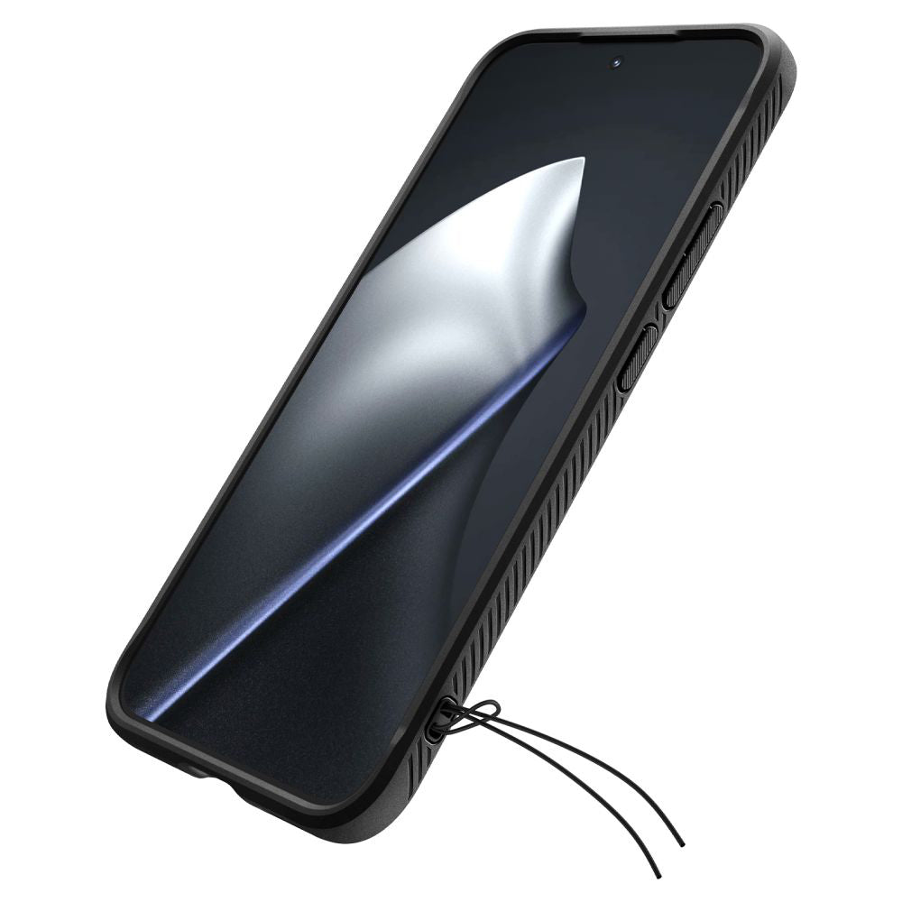 Deksel for Xiaomi 15T, Spigen, Rugged Armor, Matt Svart ACS10459