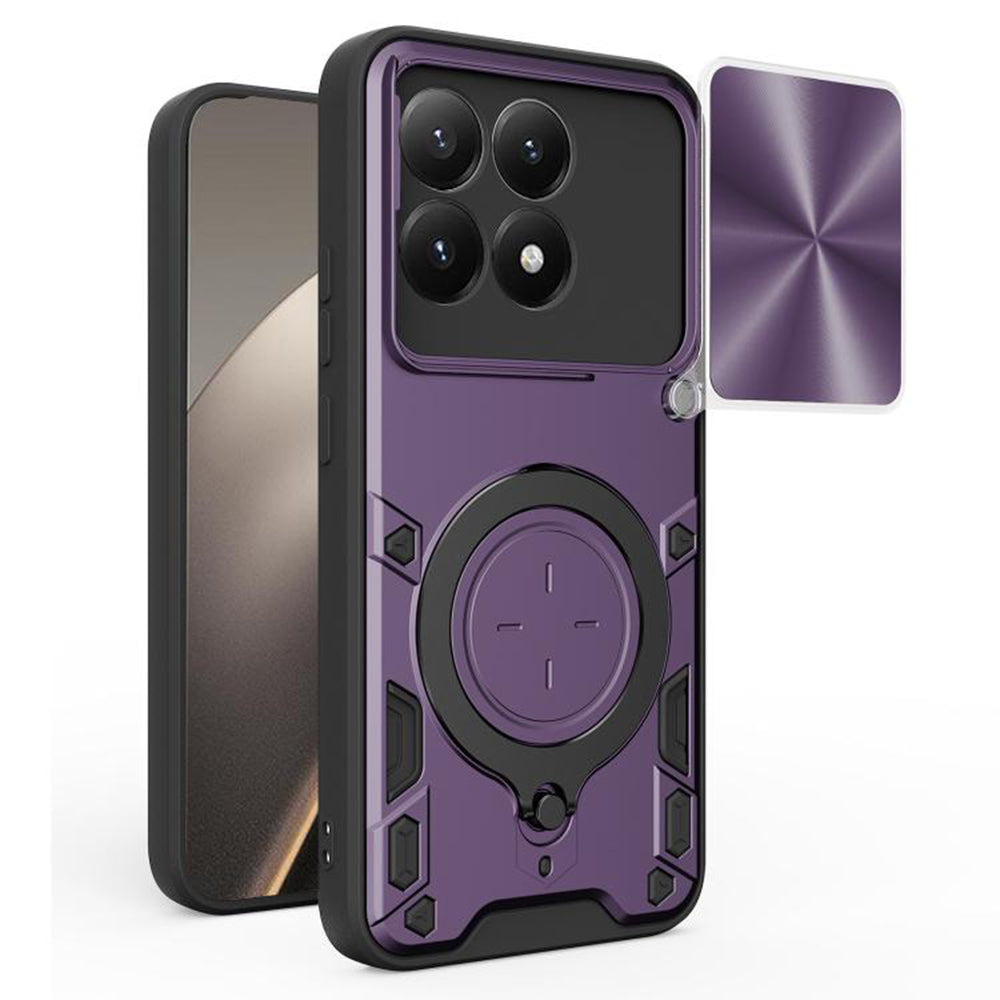 Deksel for Xiaomi 15T, Techsuit, CamGuard Pro, Lilla