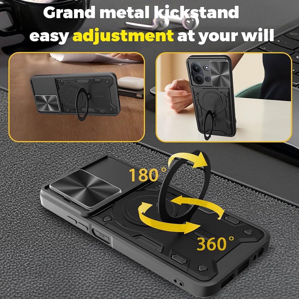 Deksel til Xiaomi 15T, Techsuit, CamGuard Pro, Svart