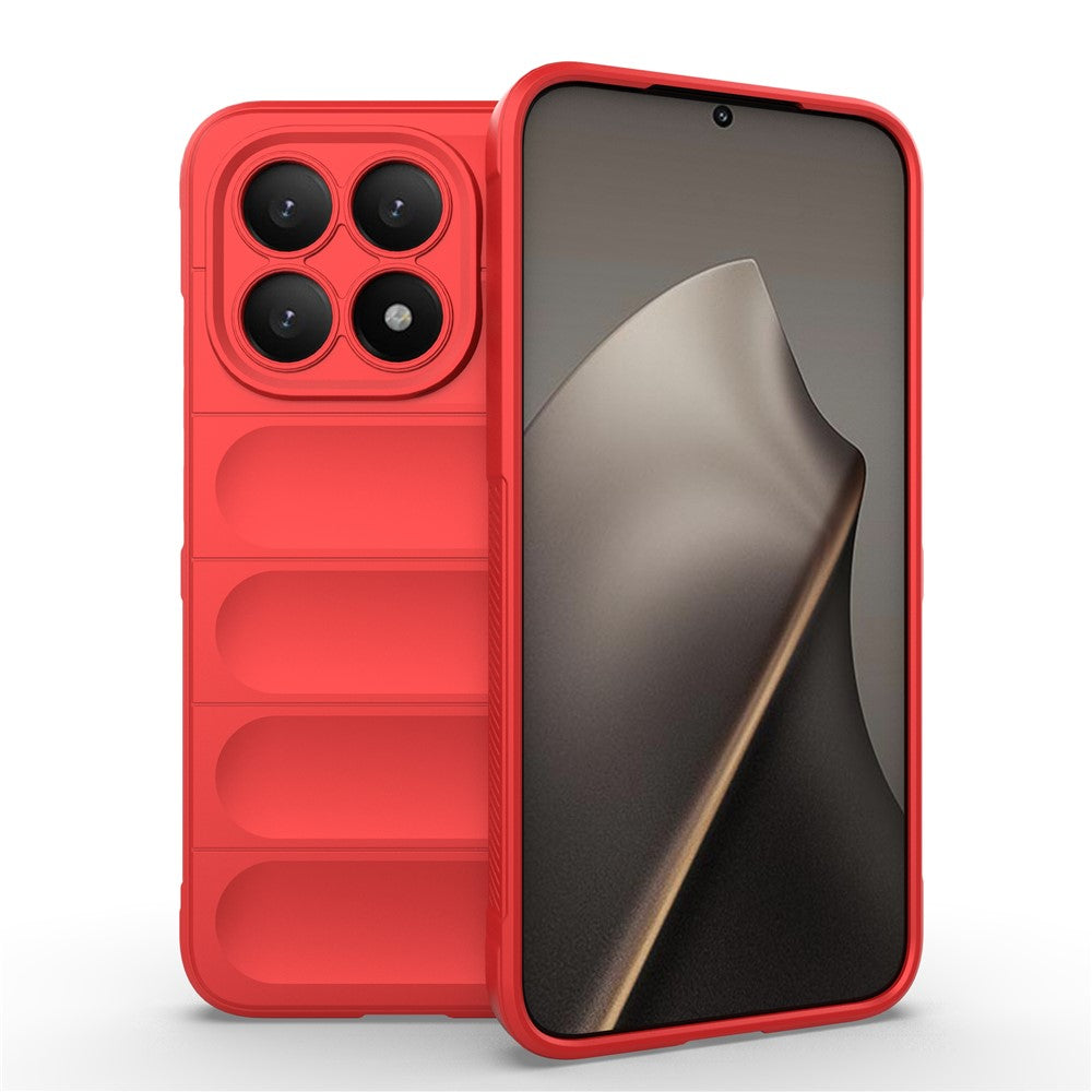 Deksel for Xiaomi 15T, Techsuit, Magic Shield, Rød