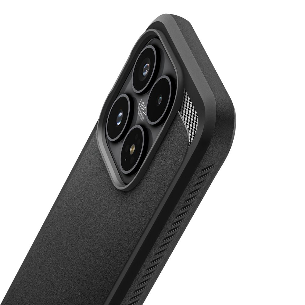 Deksel for Xiaomi 17, Spigen, Rugged Armor, Matt Svart ACS10458