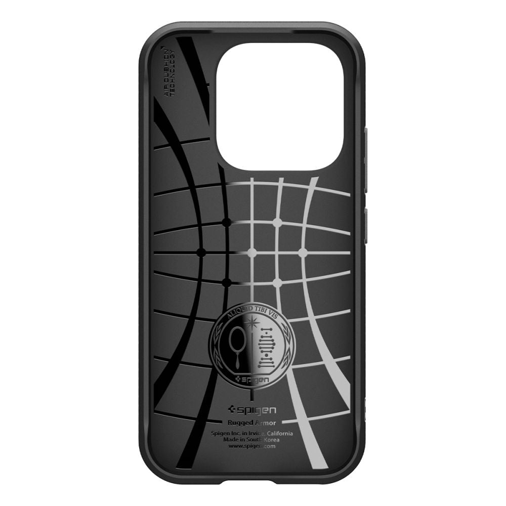 Deksel for Xiaomi 17, Spigen, Rugged Armor, Matt Svart ACS10458