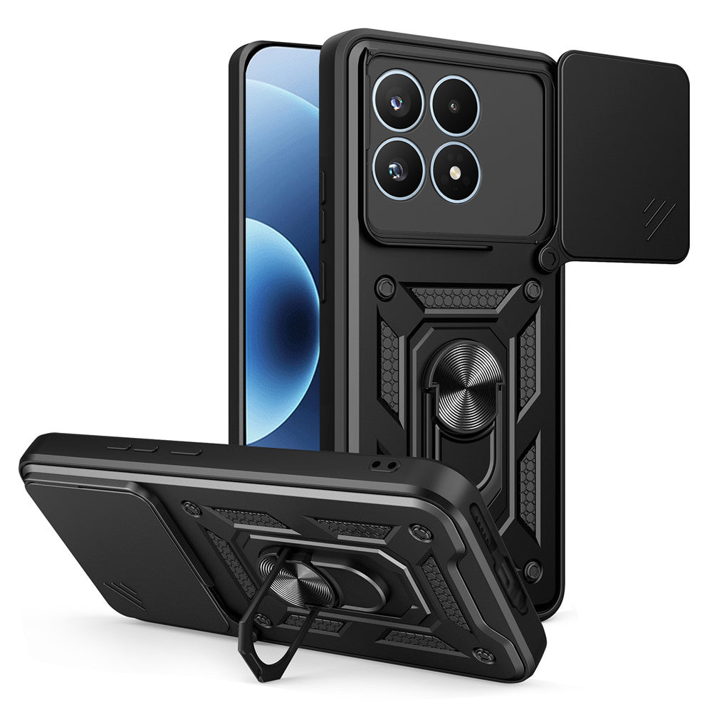Deksel til Xiaomi 17, Techsuit, CamShield, Svart