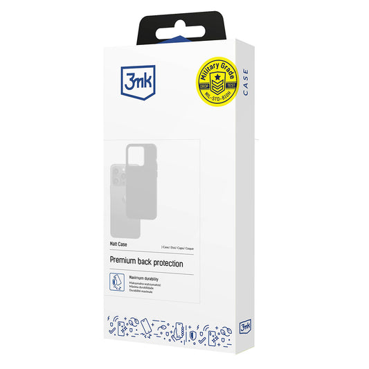 Deksel for Xiaomi 17 Ultra, 3MK, Svart