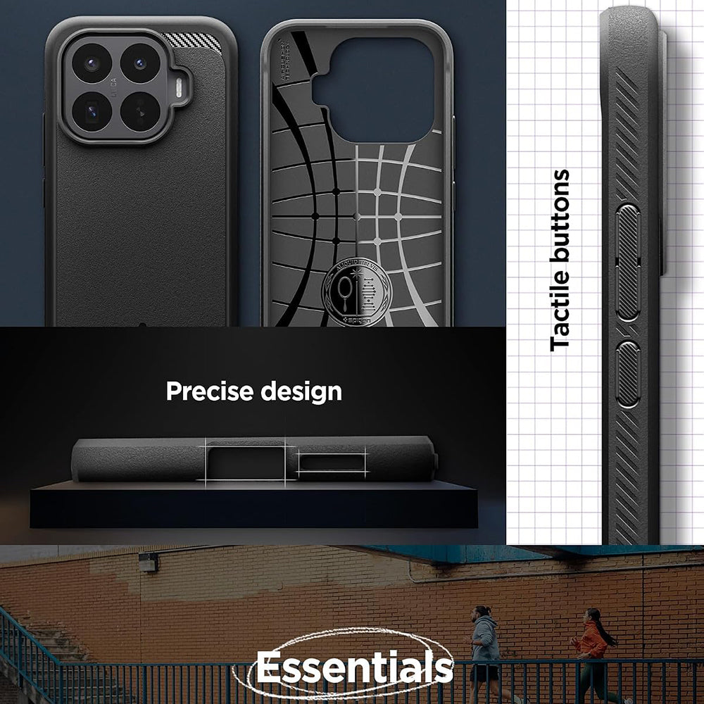 Deksel til Xiaomi 17T Pro, Spigen, Rugged Armor, Svart ACS11869
