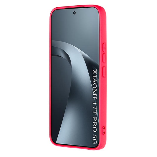 Deksel til Xiaomi 17T Pro, Techsuit, SoftFlex, Mørk Rosa
