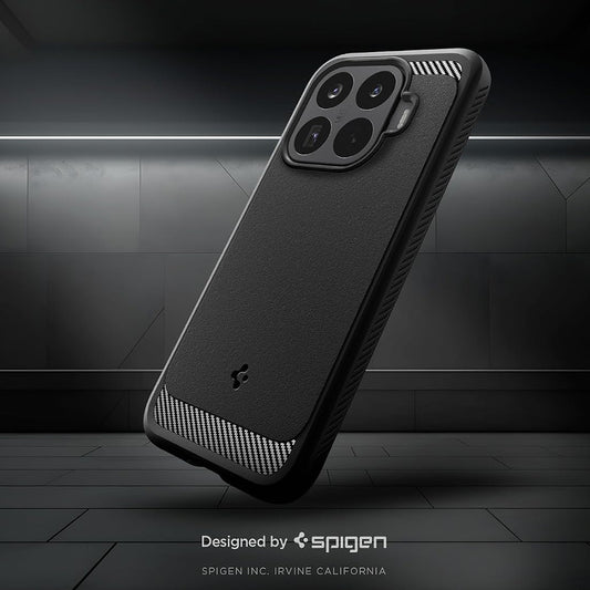 Deksel for Xiaomi 17T, Spigen, Rugged Armor, Svart ACS11870