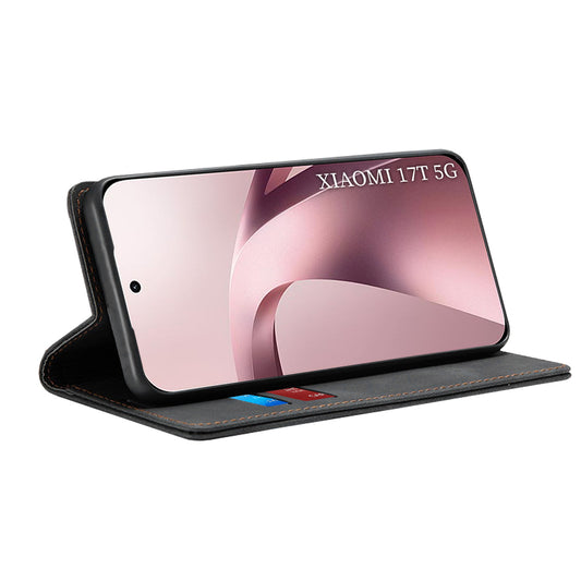 Deksel til Xiaomi 17T, Techsuit, Confy, Svart