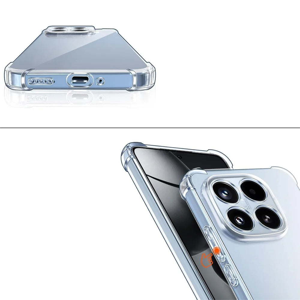 Deksel til Xiaomi 17T, Techsuit, Støtsikker Klar, Transparent