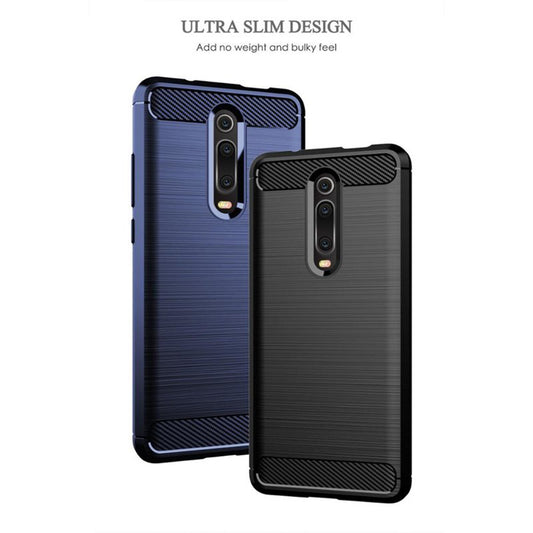 Deksel for Xiaomi Mi 9T Pro / 9T / Redmi K20 Pro / K20, Techsuit, Karbon, Svart