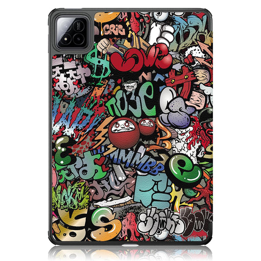 Deksel for Xiaomi Pad 7 / 7 Pro, Techsuit, FoldPro Urban Vibe, Flerfarget