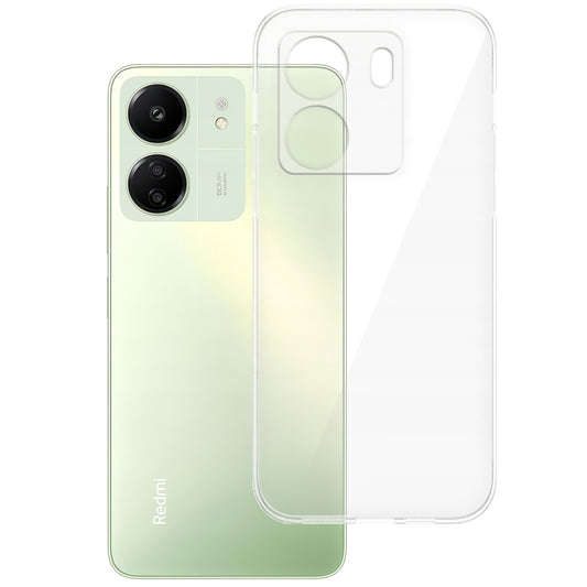Etui til Xiaomi Poco C65 / Redmi 13C, Tech-Protect, Flexair+, gjennomsiktig
