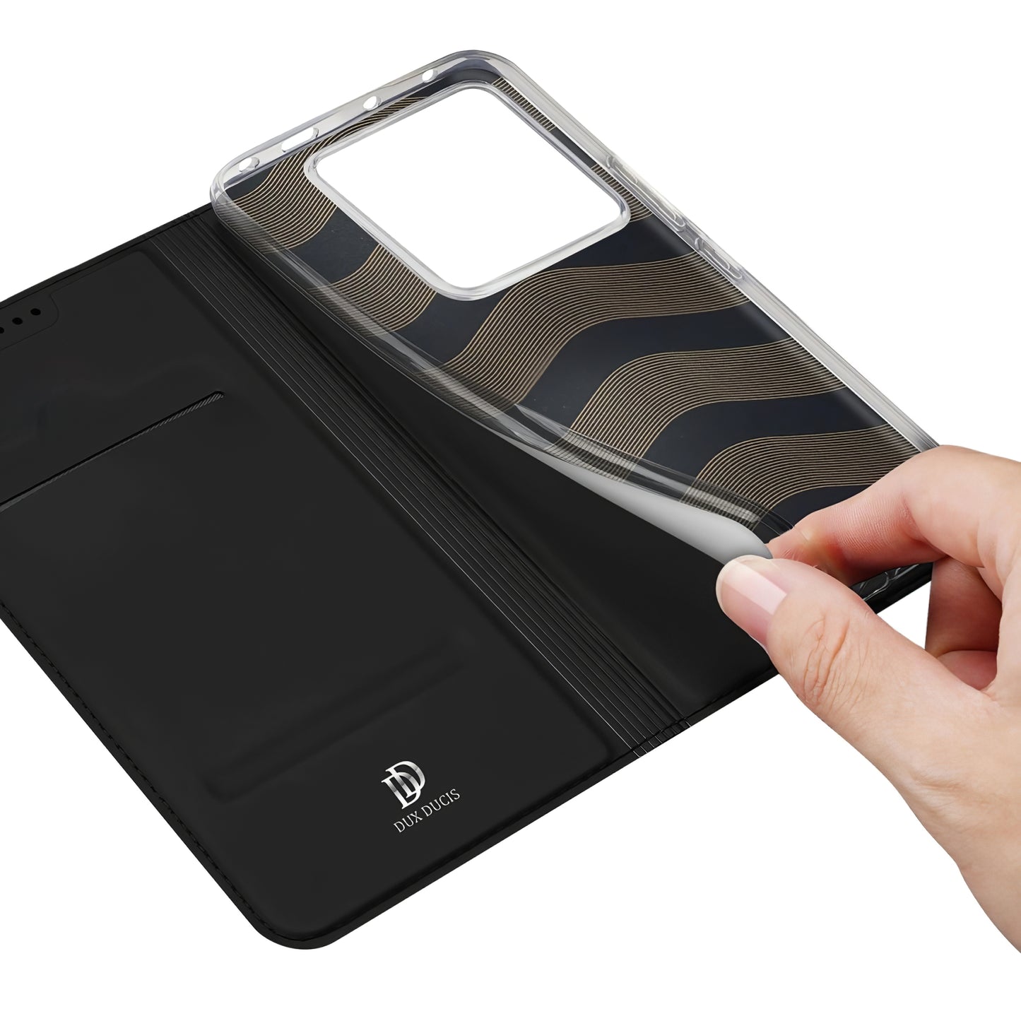 Etui til Xiaomi Poco X6 / Note 13 Pro 5G, DUX DUCIS, Skin Pro, Svart