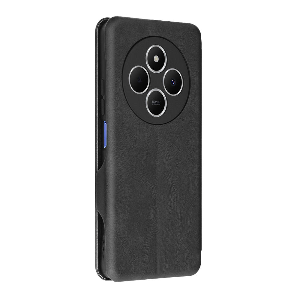 Deksel for Xiaomi Poco C75 / Redmi 14C, Techsuit, Safe Wallet Plus, Svart