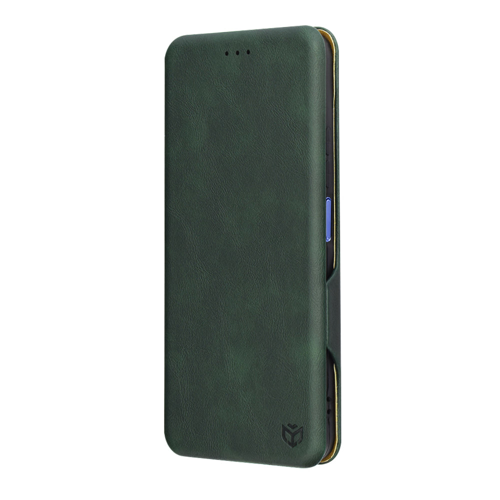 Deksel for Xiaomi Poco C75 / Redmi 14C, Techsuit, Safe Wallet Plus, Grønn
