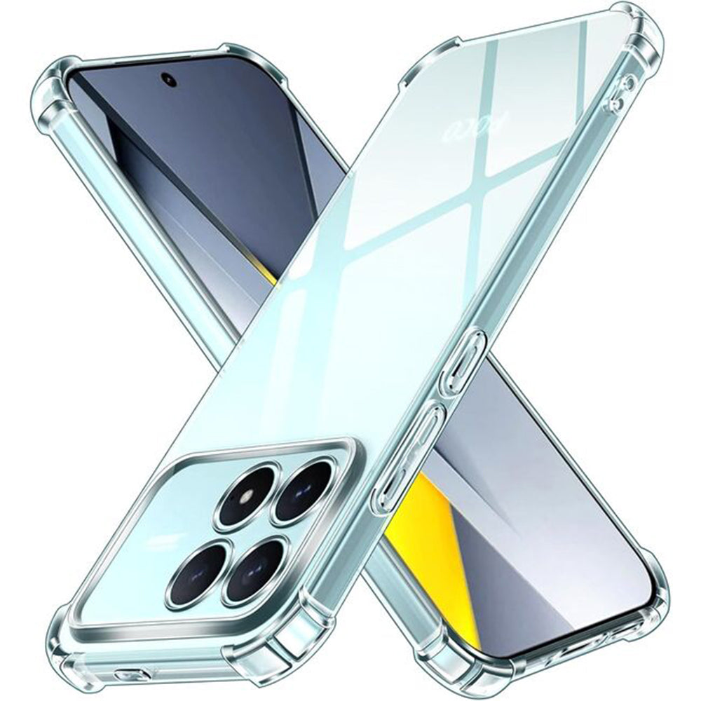 Deksel for Xiaomi Poco F8 Pro, Techsuit, Shockproof Clear, Gjennomsiktig