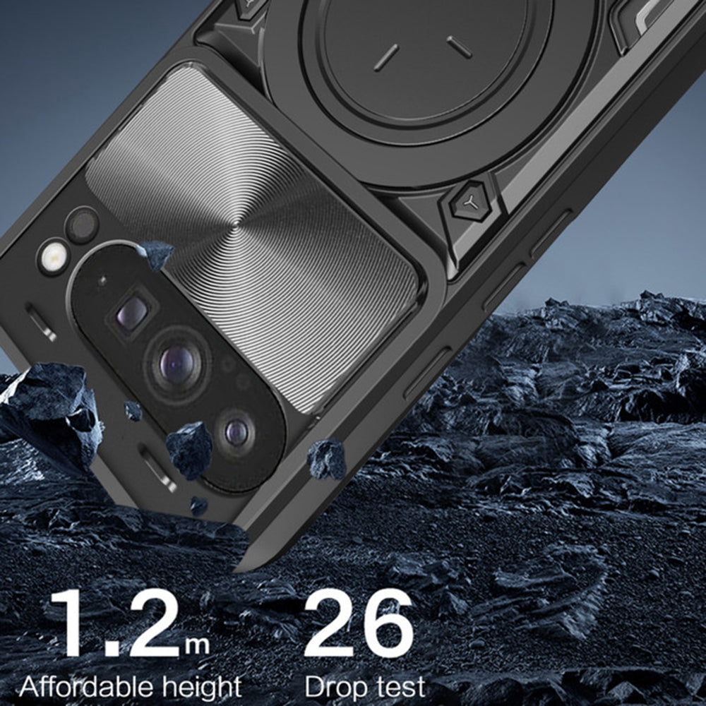 Deksel for Xiaomi Poco F8 Ultra, Techsuit, CamGuard Pro, Svart