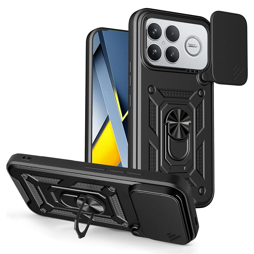 Deksel for Xiaomi Poco F8 Ultra, Techsuit, CamShield, Svart