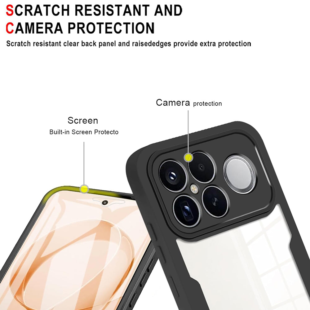 Deksel for Xiaomi Poco F8 Ultra, Techsuit, ColorVerse 360, Svart