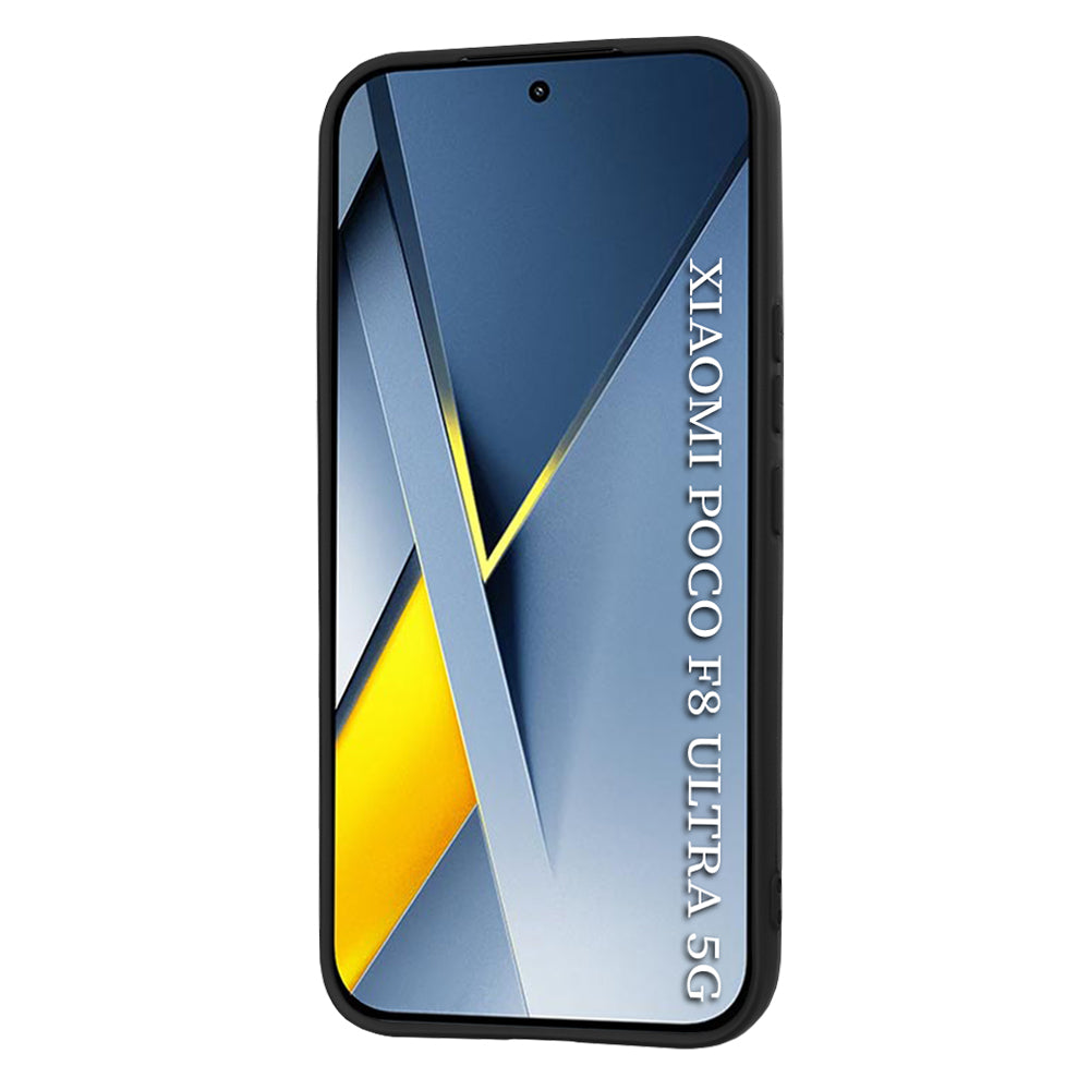 Deksel for Xiaomi Poco F8 Ultra, Techsuit, SoftFlex, Svart