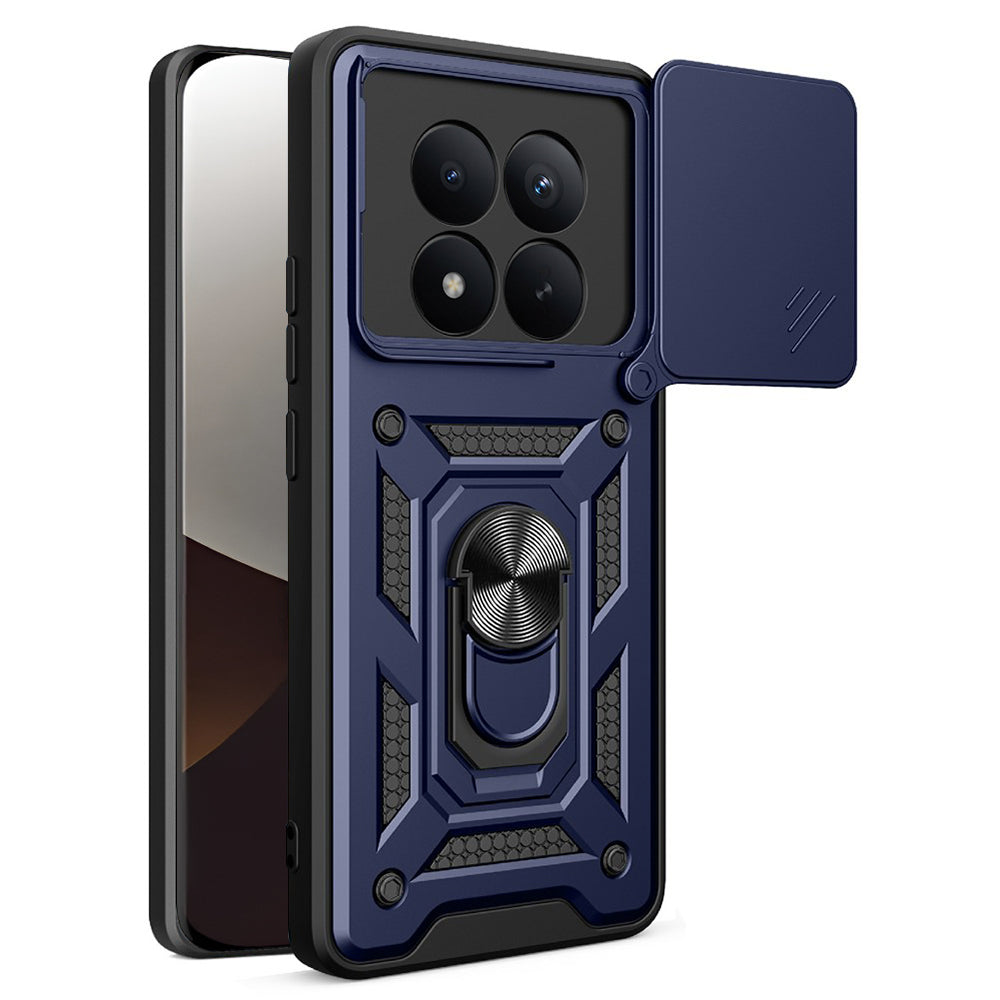 Deksel for Xiaomi Poco M8 Pro / Redmi Note 15 Pro+ 5G, Techsuit, CamShield, Blå